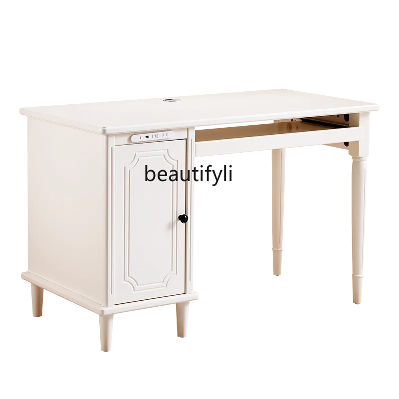 Home Computer Desk Electric Cooling Fan Desktop Office Table White Desk Game Tables
Home Computer Desk Electric Cooling Fan Desktop Office Table White Desk Game Tables