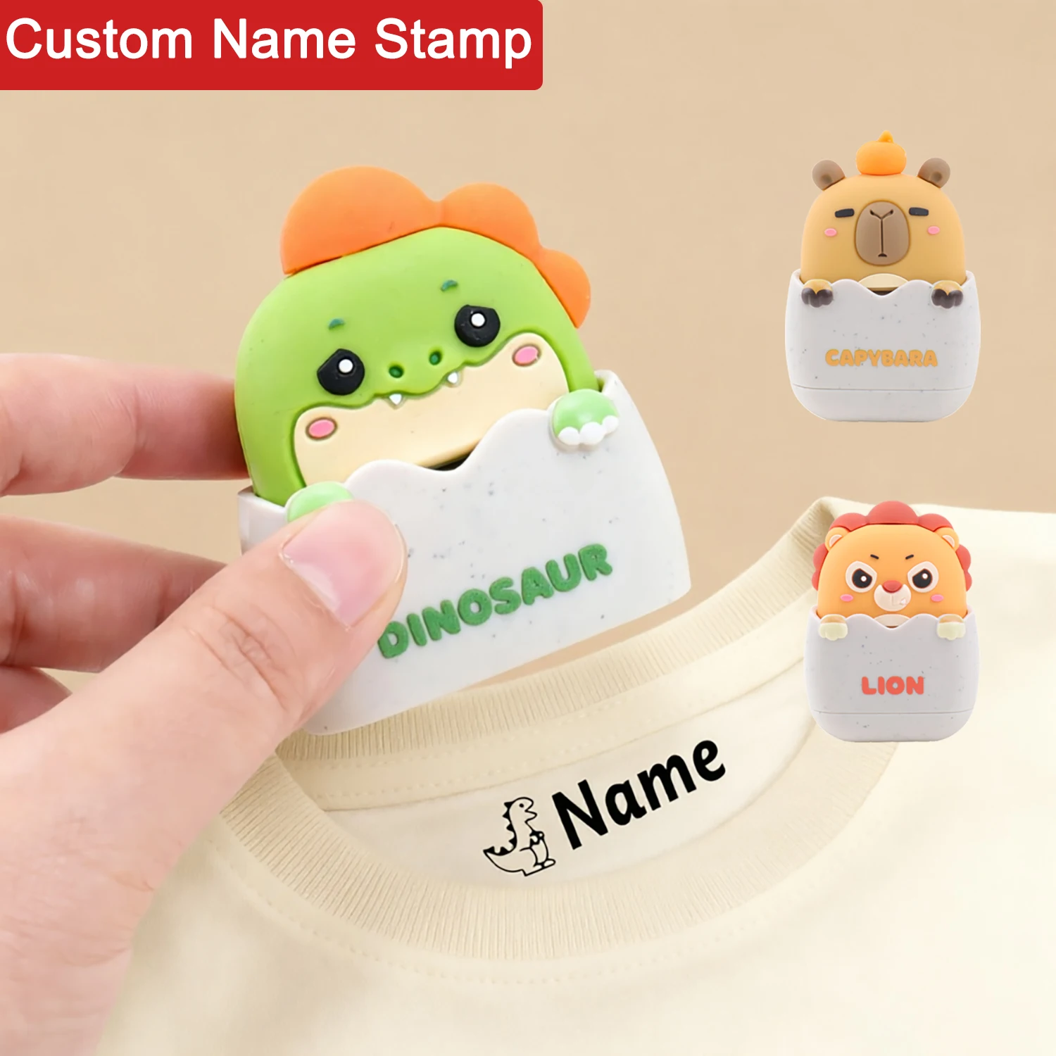 Custom Name Stamp For Kids Signature Customized Name Stamp Clothing Label For Kindergarten Waterproof Ink Personalized Name Seal
Custom Name Stamp For Kids Signature Customized Name Stamp Clothing Label For Kindergarten Waterproof Ink Personalized Name Seal