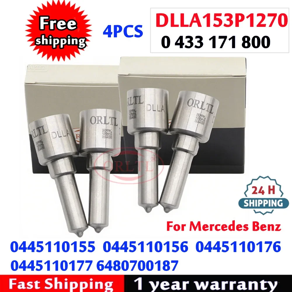 4 шт. форсунки DLLA153P1270 для дизельных двигателей, номера 0433171800, 6480700187, 0445110155, 0445110156, 0445110176, 0445110177 для MB
4 шт. форсунки DLLA153P1270 для дизельных двигателей, номера 0433171800, 6480700187, 0445110155, 0445110156, 0445110176, 0445110177 для MB