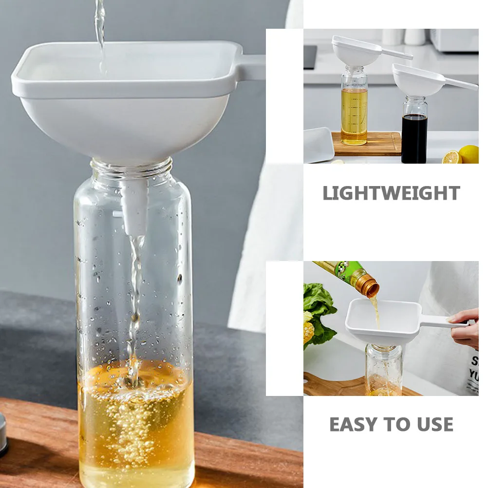 2pcs Large Pp Material Kitchen Supply Oil Wine Transferring Household Lightweight Portable Refillable Liquor Dispensing
2pcs Large Pp Material Kitchen Supply Oil Wine Transferring Household Lightweight Portable Refillable Liquor Dispensing