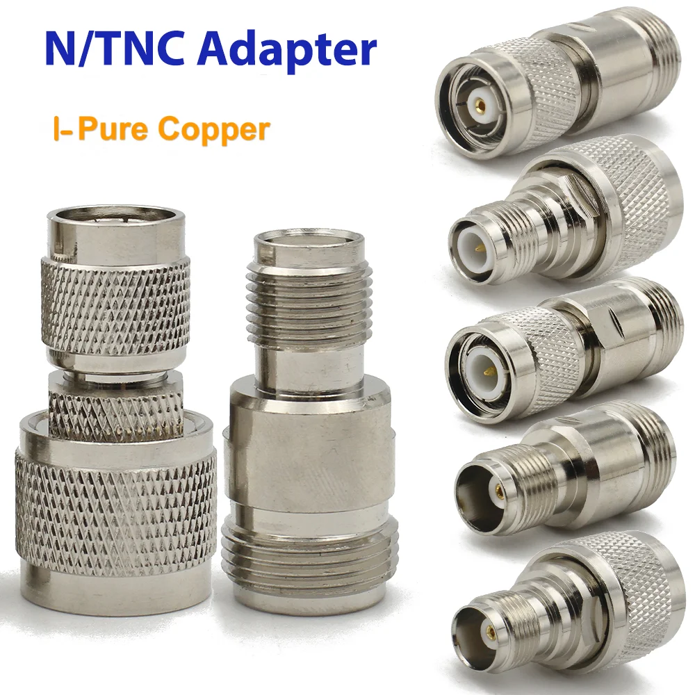 Connector N to TNC RP-TNC Male / Female Plug Jack Straight Connector RF Coaxial Adapter Radio Converter High Quanlity
Connector N to TNC RP-TNC Male / Female Plug Jack Straight Connector RF Coaxial Adapter Radio Converter High Quanlity