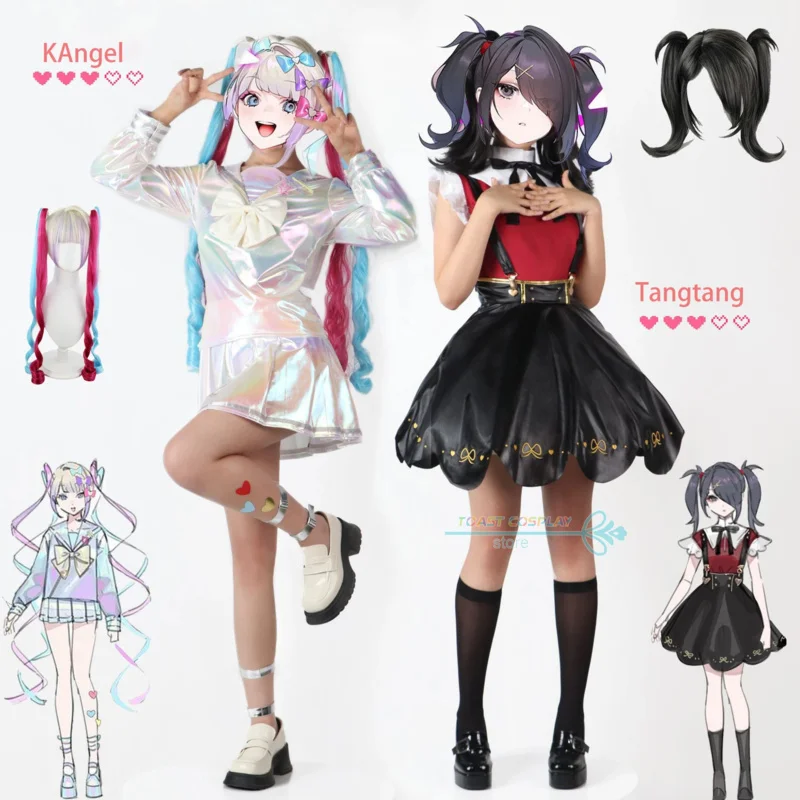 Game NEEDY GIRL OVERDOSE Cosplay Costume KAngel Tangtang Cosplay Outfits Skirt Wig for Carnival Women Sexy Suits Anime Role Play
Game NEEDY GIRL OVERDOSE Cosplay Costume KAngel Tangtang Cosplay Outfits Skirt Wig for Carnival Women Sexy Suits Anime Role Play