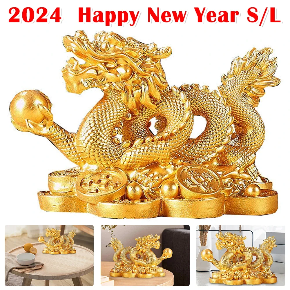 2024 Feng Shui Dragon Statue Attract Wealth Chinese Dragon Figurines Good Luck Dragon Figurine Ornament Desktop Decoration
2024 Feng Shui Dragon Statue Attract Wealth Chinese Dragon Figurines Good Luck Dragon Figurine Ornament Desktop Decoration
