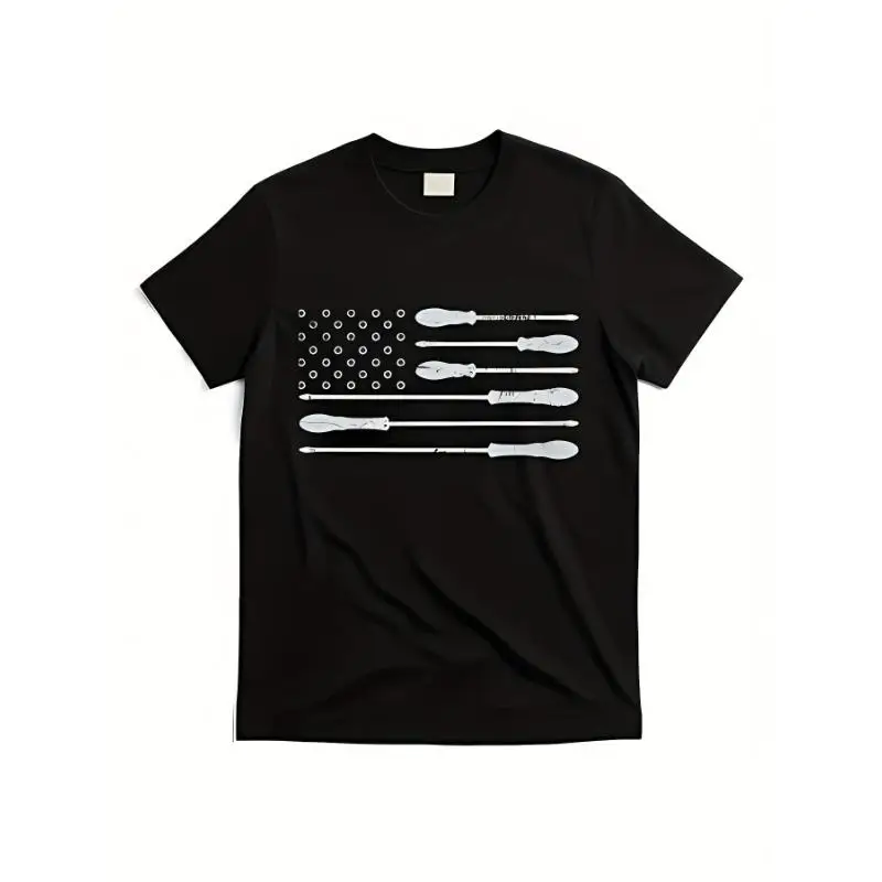 Unisex USA Flag T-Shirt Mechanic Screwdriver Nuts Patriotic Graphic Tee DIY Lover American Worker Casual Top Gift
Unisex USA Flag T-Shirt Mechanic Screwdriver Nuts Patriotic Graphic Tee DIY Lover American Worker Casual Top Gift