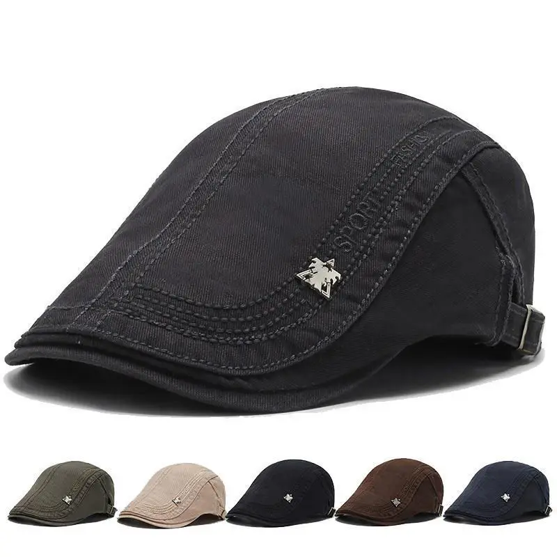 Hat Men's Forward Hat Spring And Autumn Hat Fashion Men's Duck Tongue Hat Women's Leisure Breathable Versatile Beret
Hat Men's Forward Hat Spring And Autumn Hat Fashion Men's Duck Tongue Hat Women's Leisure Breathable Versatile Beret