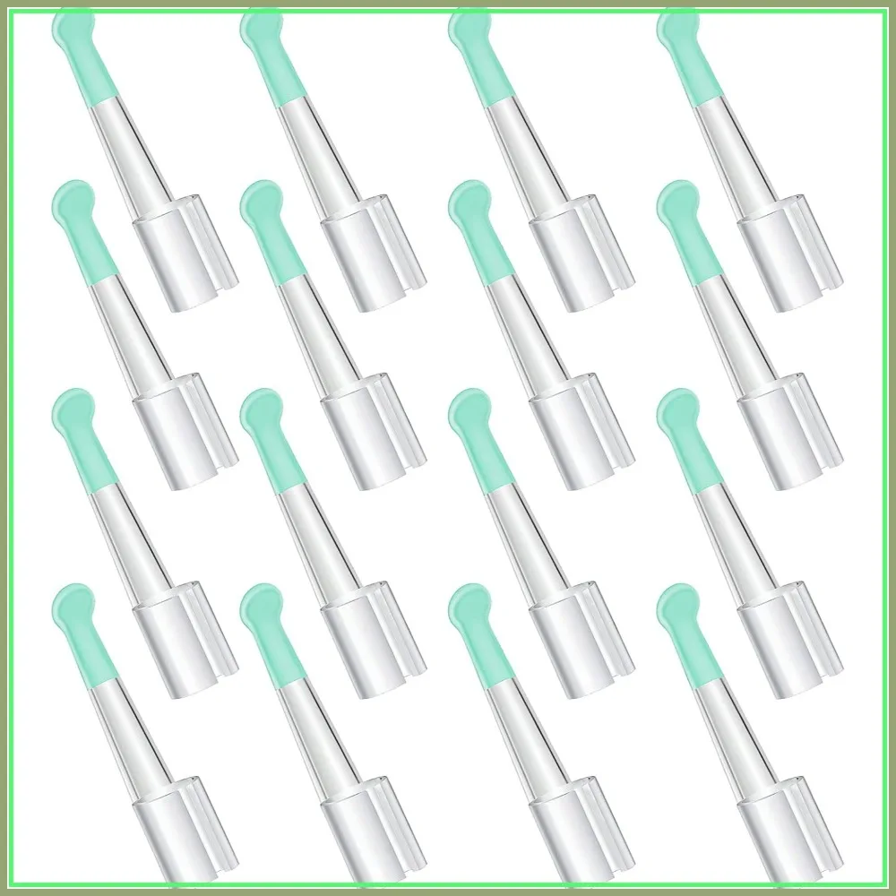 16Pcs Ear Wax Removal Replacement Tips for Adults, Soft Silicone, Light Green, Compatible with 3.5mm Otoscope
16Pcs Ear Wax Removal Replacement Tips for Adults, Soft Silicone, Light Green, Compatible with 3.5mm Otoscope
