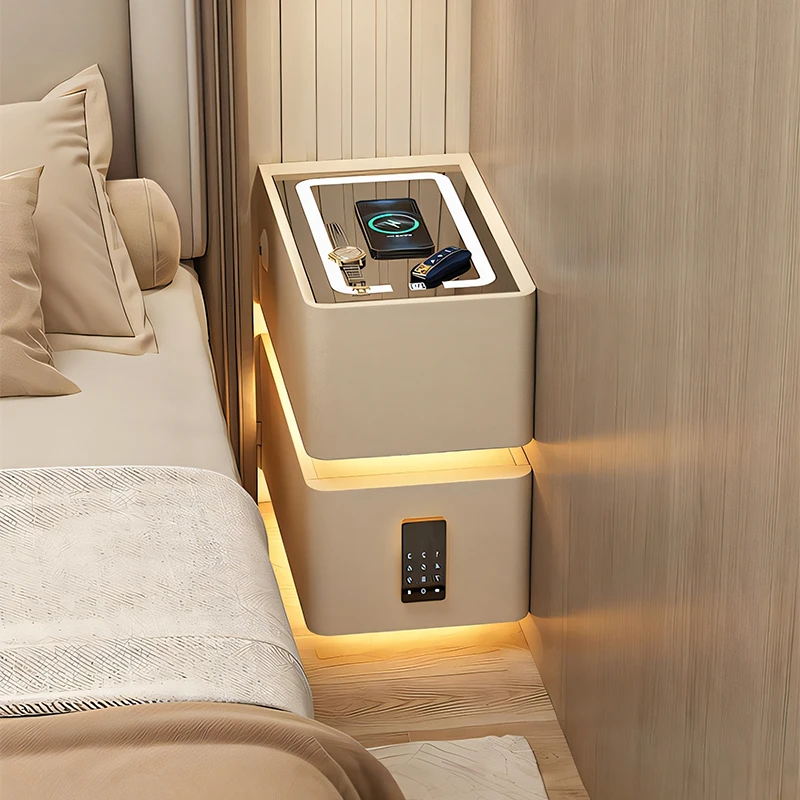 Charging Bedroom Nightstand Mobile Cabinets Drawers Bedside Table Luxury Organizer Storage Mesitas De Noche Trendy Furniture
Charging Bedroom Nightstand Mobile Cabinets Drawers Bedside Table Luxury Organizer Storage Mesitas De Noche Trendy Furniture