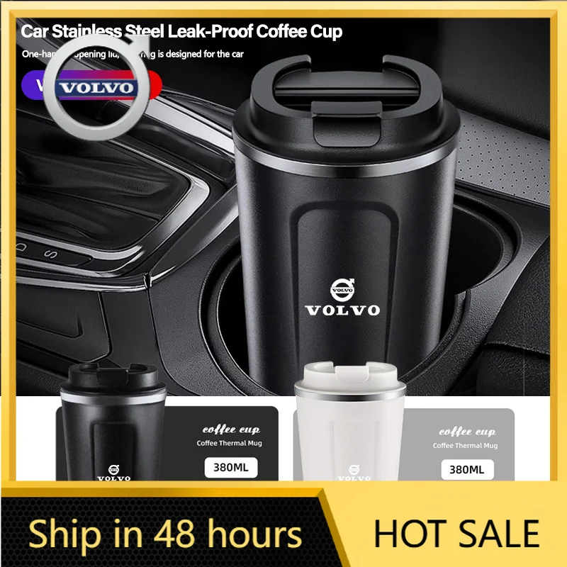 For Volvo Car Cup Holder Leak-Proof Travel Mug/380ML Stainless Steel Auto Coffee Cup For Volvo XC60 XC40 V60 V40 XC90 T6 S60 S90
For Volvo Car Cup Holder Leak-Proof Travel Mug/380ML Stainless Steel Auto Coffee Cup For Volvo XC60 XC40 V60 V40 XC90 T6 S60 S90