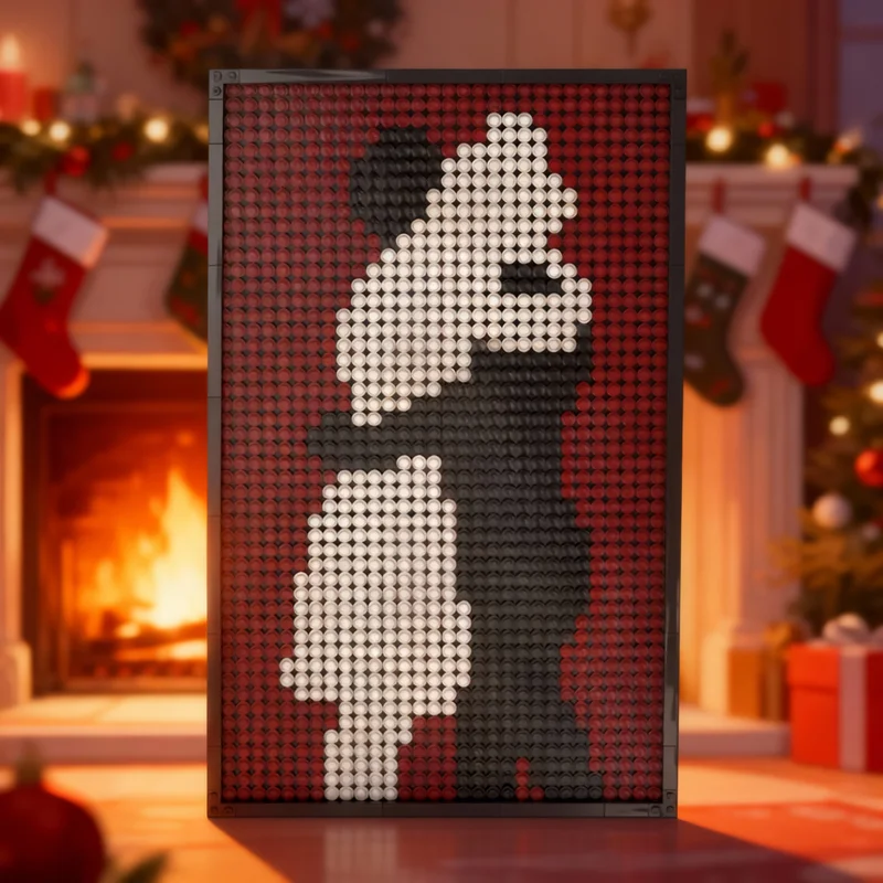 1669pcs MOC Silhouette Mosaic If You Love Their Model Building Blocks Construction Toy Creative Brick Christmas Gift Education
1669pcs MOC Silhouette Mosaic If You Love Their Model Building Blocks Construction Toy Creative Brick Christmas Gift Education