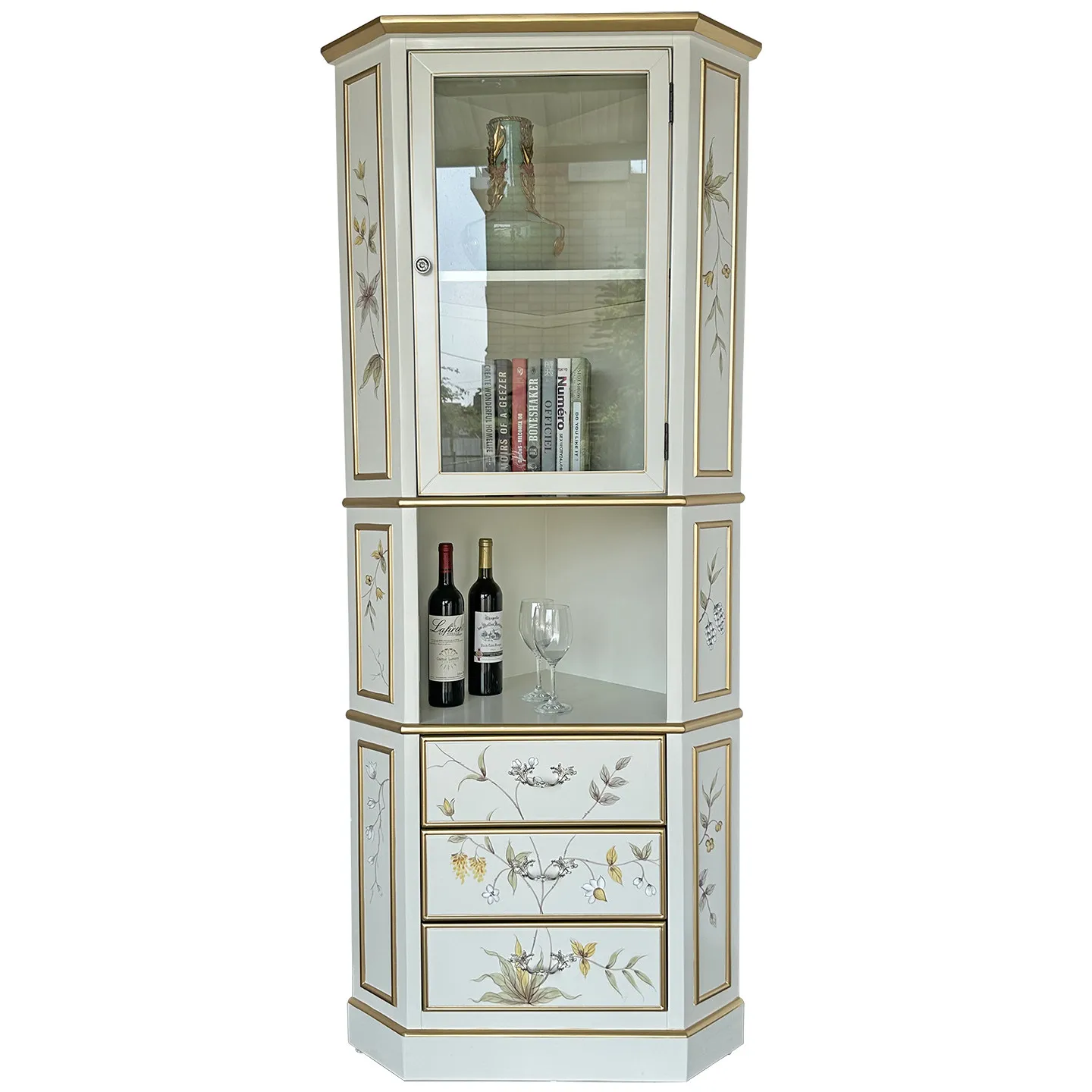 DSA corner cabinet light luxury living room entrance painted triangular cabinet hand painted art wind corner locker household
DSA corner cabinet light luxury living room entrance painted triangular cabinet hand painted art wind corner locker household