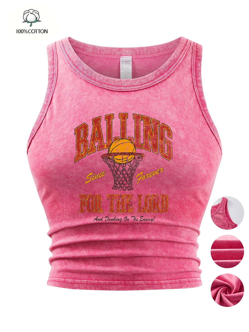 Balling For The Lofd Print Vest Tops Street Women Cotton Washed T-Shirt Tight Distressed Vintage Tank Top Summer Womans Clothes
Balling For The Lofd Print Vest Tops Street Women Cotton Washed T-Shirt Tight Distressed Vintage Tank Top Summer Womans Clothes