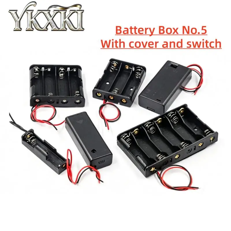 1PCS/lot No.5 battery cartridge with wire cover switch, battery holder 1/2/3/4/6/8 sections in series without welding DIY
1PCS/lot No.5 battery cartridge with wire cover switch, battery holder 1/2/3/4/6/8 sections in series without welding DIY