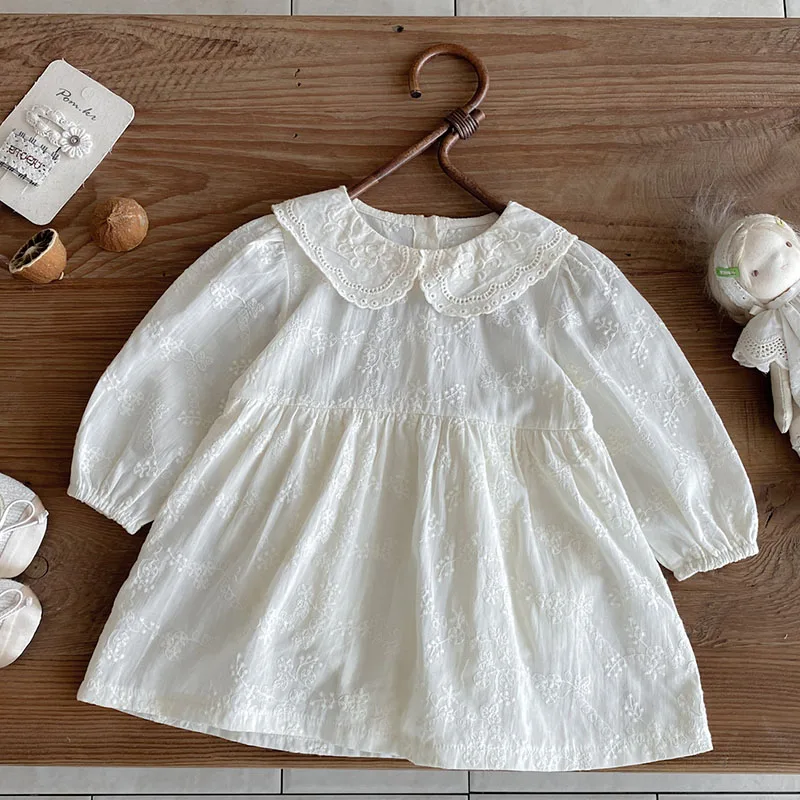 2025 New Autumn European American Style 0-4 Yrs Girl Party Dress Long Sleeved Cotton Solid Color Embroidery Kids Princess Dress
2025 New Autumn European American Style 0-4 Yrs Girl Party Dress Long Sleeved Cotton Solid Color Embroidery Kids Princess Dress