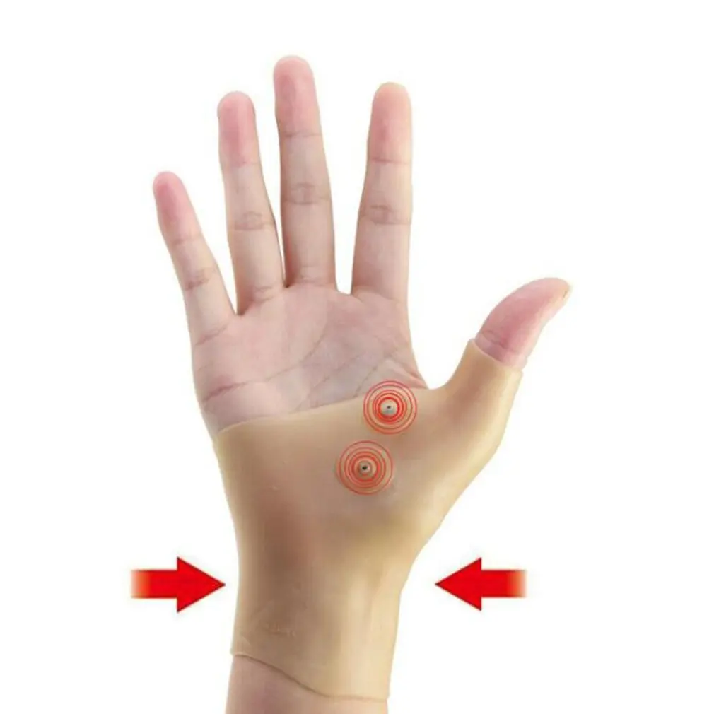 Sports Magnetic Therapy Wrist Glove Silicone Gel Arthritis Pain Relief Gloves Wrist Support Heal Joints Pressure Corrector Glove
Sports Magnetic Therapy Wrist Glove Silicone Gel Arthritis Pain Relief Gloves Wrist Support Heal Joints Pressure Corrector Glove
