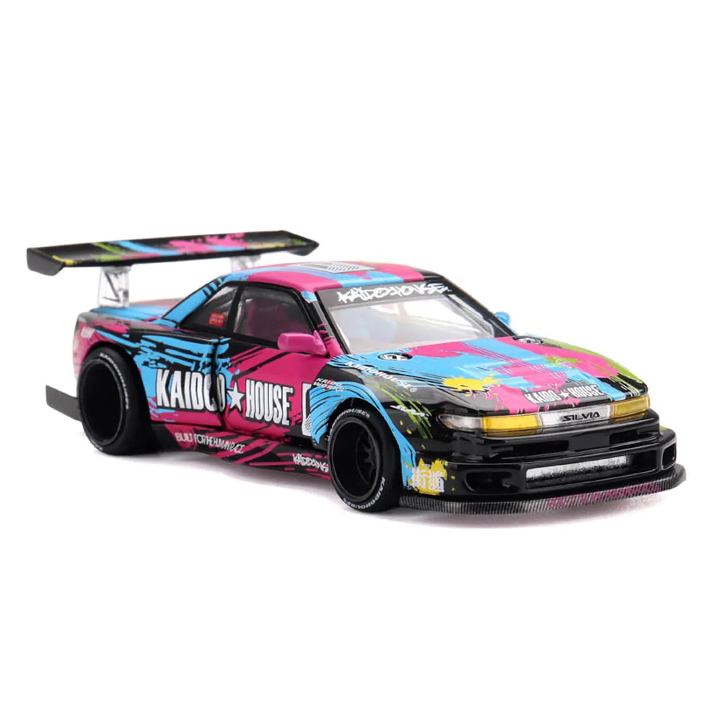Pre-sale Kaido 1:64 Silvia S13-R V1 Graffiti Open-Top Car
Pre-sale Kaido 1:64 Silvia S13-R V1 Graffiti Open-Top Car