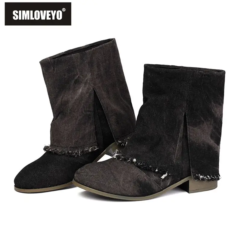 SIMLOVEYO/Новинка 2025 года, осенние женские ботинки до середины икры, круглый носок, толстый каблук 3 см, без шнуровки, для отдыха, повседневные пастушки, большой размер 47, зима
SIMLOVEYO/Новинка 2025 года, осенние женские ботинки до середины икры, круглый носок, толстый каблук 3 см, без шнуровки, для отдыха, повседневные пастушки, большой размер 47, зима