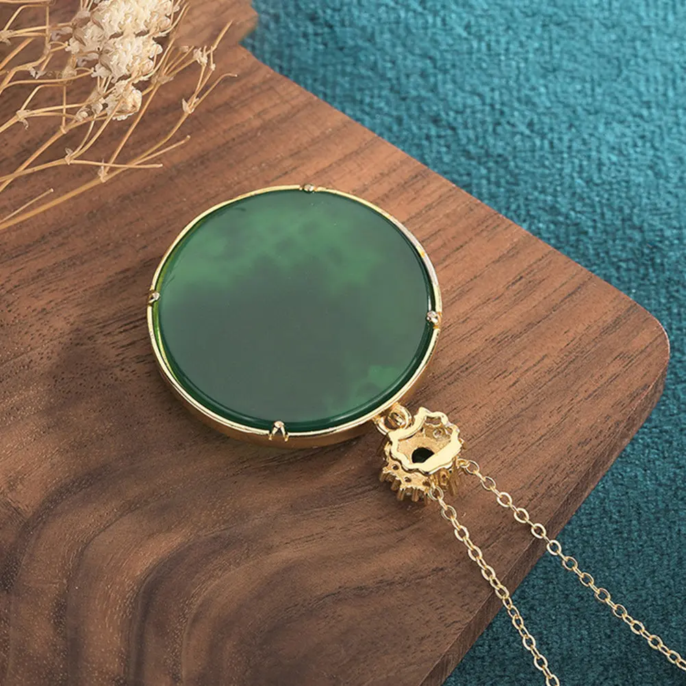 1pc Chalcedony Pendant Necklace Natural Stone Jewelry For Women Clavicle Chain Chinese Fashion Necklace
1pc Chalcedony Pendant Necklace Natural Stone Jewelry For Women Clavicle Chain Chinese Fashion Necklace