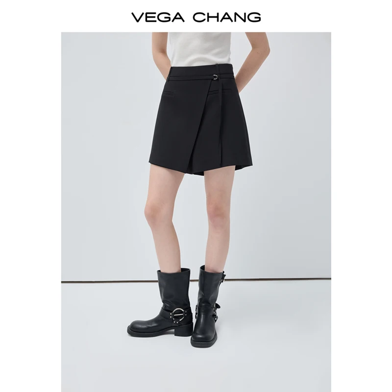 Vega Chang New Summer Style Women's High-Waisted Shorts Skirt Asymmetrical Wrap-Around Shorts
Vega Chang New Summer Style Women's High-Waisted Shorts Skirt Asymmetrical Wrap-Around Shorts