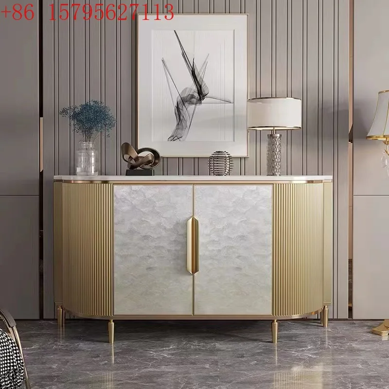 Italian light luxury porch cabinet modern simple living room home locker against the wall marble decorative American dining
Italian light luxury porch cabinet modern simple living room home locker against the wall marble decorative American dining