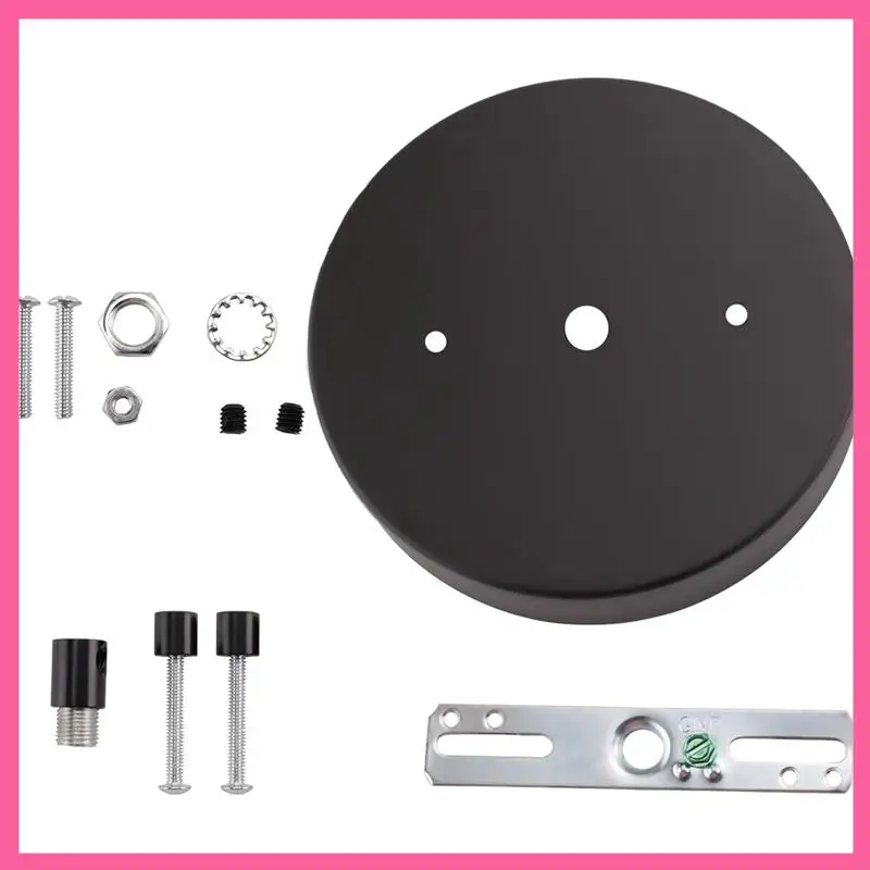 HOT-Ceiling Lighting Canopy Kit Pendant Light Plate Cover With All Mounting Hardware For Chandelier Or Pendant Light
HOT-Ceiling Lighting Canopy Kit Pendant Light Plate Cover With All Mounting Hardware For Chandelier Or Pendant Light