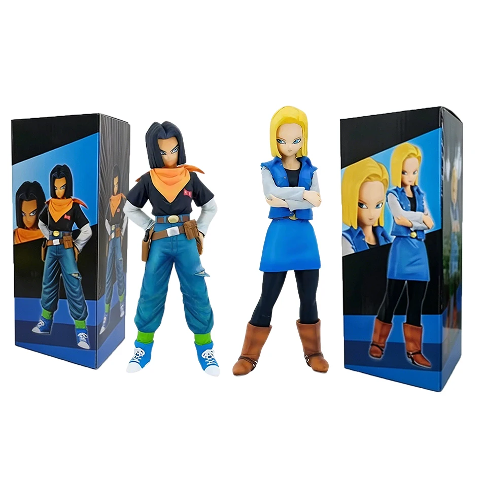 IN New Anime Dragon Ball Z Android 17 18 Figure Android 18 PVC Action Figures Collection Model Toys for Children Christmas Gifts
IN New Anime Dragon Ball Z Android 17 18 Figure Android 18 PVC Action Figures Collection Model Toys for Children Christmas Gifts