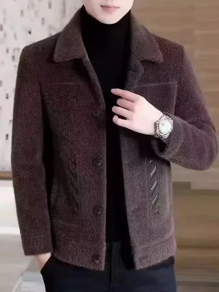 Новое мужское шерстяное пальто: утепленное осенне-зимнее твидовое пальто-жакет, универсальное, модное, качественное, приталенного кроя
Новое мужское шерстяное пальто: утепленное осенне-зимнее твидовое пальто-жакет, универсальное, модное, качественное, приталенного кроя