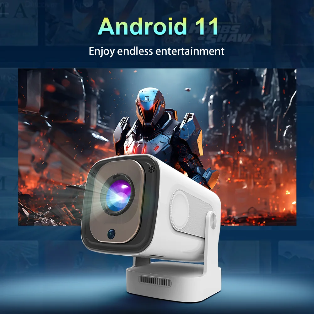 H260 High Brightness Projector Native 1080P 4K Support WiFi6 BT Android Smart Mini Home Outdoor Theater Projector
H260 High Brightness Projector Native 1080P 4K Support WiFi6 BT Android Smart Mini Home Outdoor Theater Projector