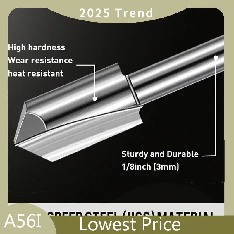 A56I Top 20Pc HSS Carving Bits Wood Engraving And Router Bit With 1/8In(3Mm),Rotary Tools Accessories For DIY Woodworking,Carvin
A56I Top 20Pc HSS Carving Bits Wood Engraving And Router Bit With 1/8In(3Mm),Rotary Tools Accessories For DIY Woodworking,Carvin