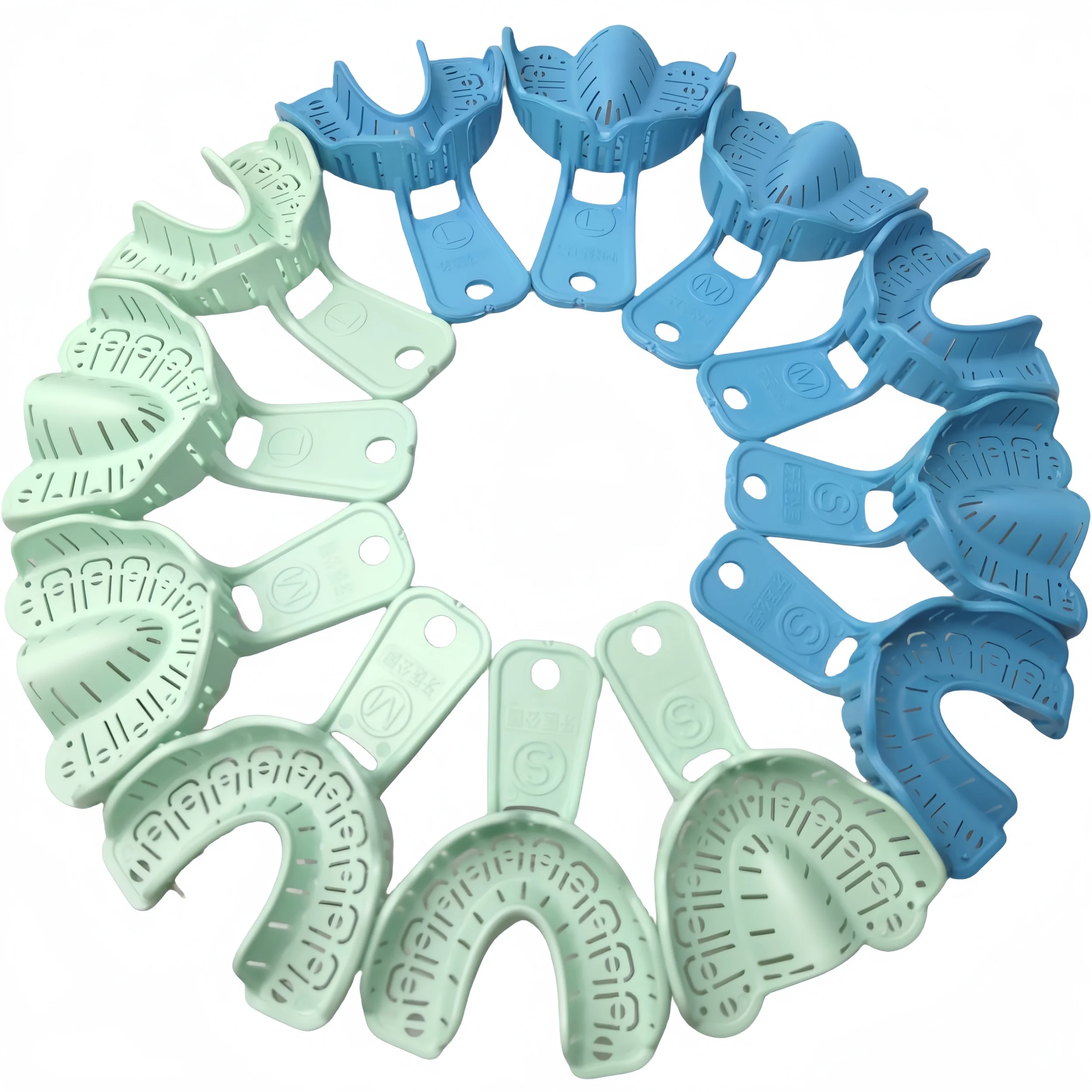 2PCS Dental Implant Impression Plastic Tray Dentistry Disposable Dental Tray Upper Lower Orthodontic
2PCS Dental Implant Impression Plastic Tray Dentistry Disposable Dental Tray Upper Lower Orthodontic