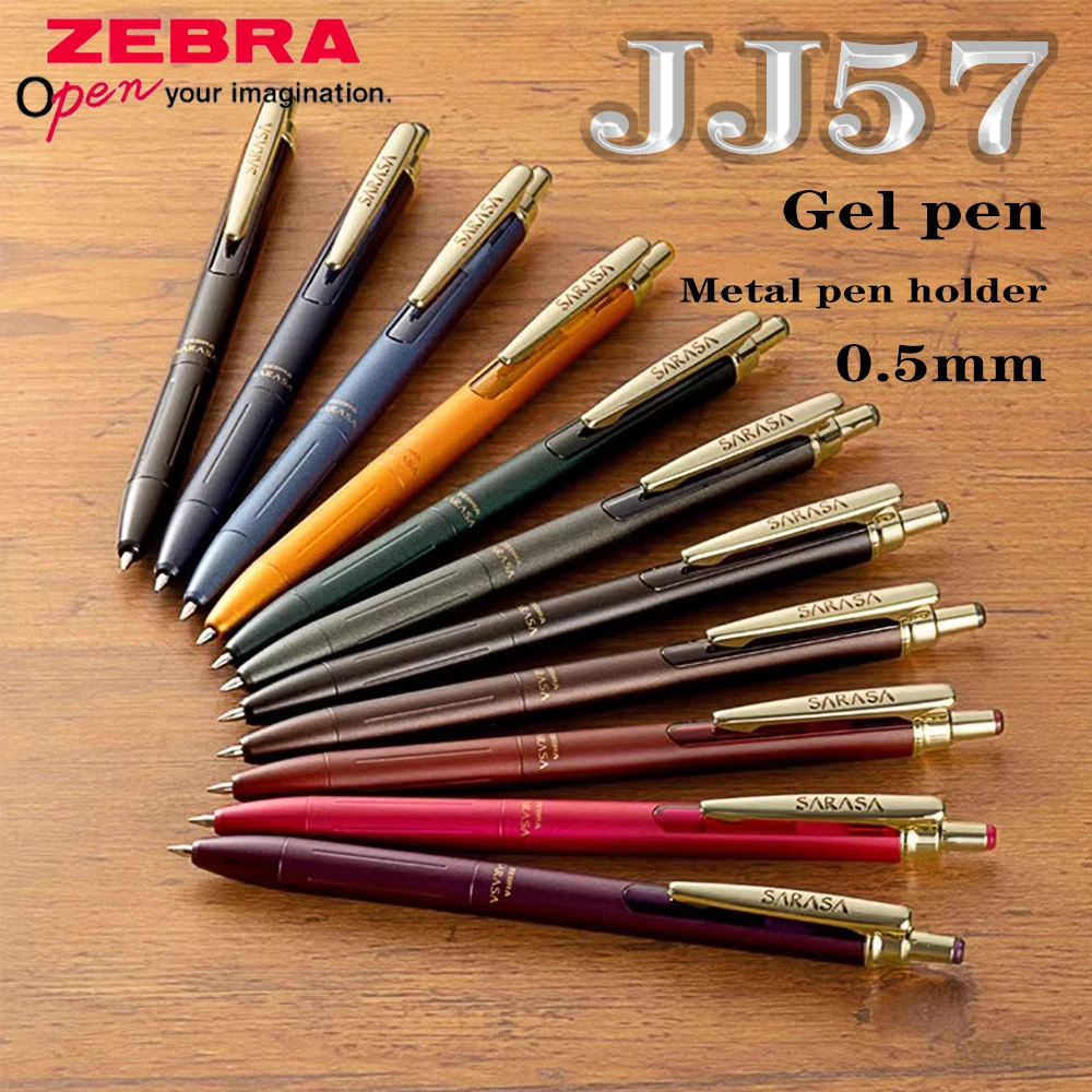 Japan ZEBRA Metal Gel Pen JJ57 Color Ink Quick-drying Office Supplies Back To School Kawaii Stationery Pens for Writing
Japan ZEBRA Metal Gel Pen JJ57 Color Ink Quick-drying Office Supplies Back To School Kawaii Stationery Pens for Writing