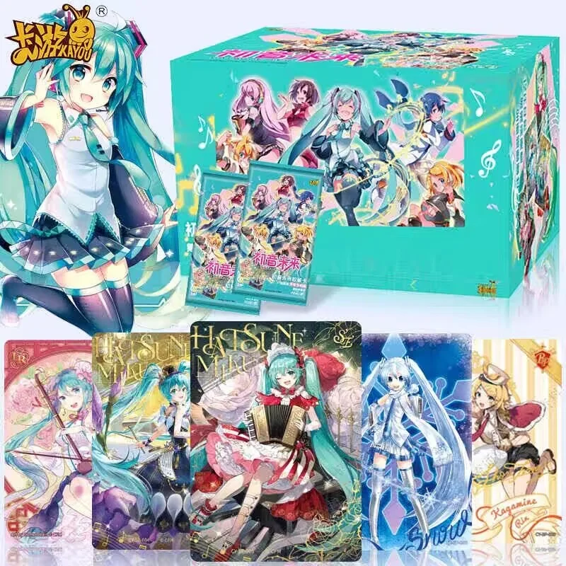 KAYOU Hatsune Miku Card Rin Len Symphony of Youth Anime Bag Birthday Music Collectible Laser Ticket Cards Children Gifts
KAYOU Hatsune Miku Card Rin Len Symphony of Youth Anime Bag Birthday Music Collectible Laser Ticket Cards Children Gifts