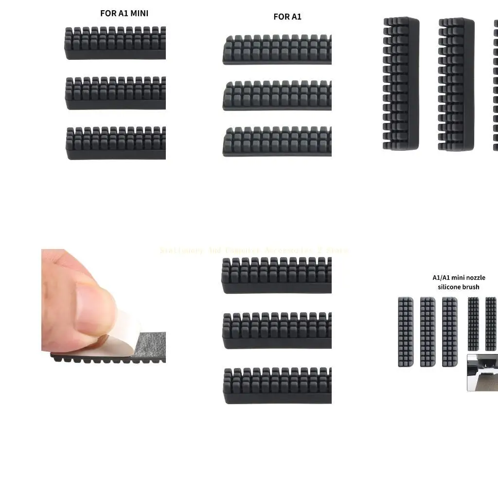 3 упаковки силиконовых щеток для 3D-принтера, инструмент для очистки сопел, силиконовая щетка для сопел, удобный дизайн
3 упаковки силиконовых щеток для 3D-принтера, инструмент для очистки сопел, силиконовая щетка для сопел, удобный дизайн