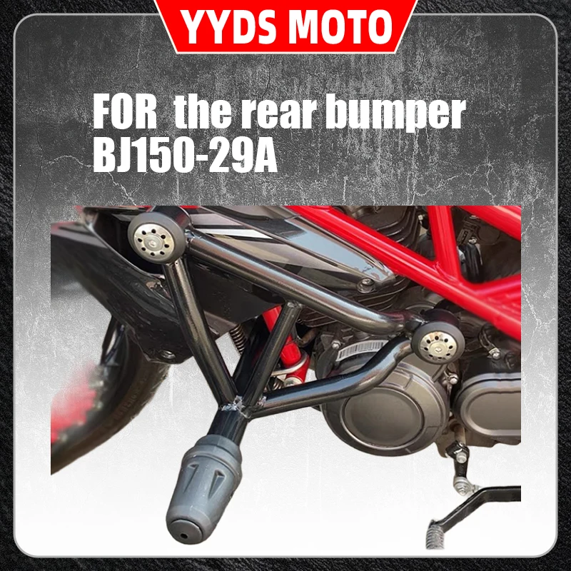 For the rear bumper BJ150-29A is compatible with the modified Benelli Red Dragon TNT150
For the rear bumper BJ150-29A is compatible with the modified Benelli Red Dragon TNT150