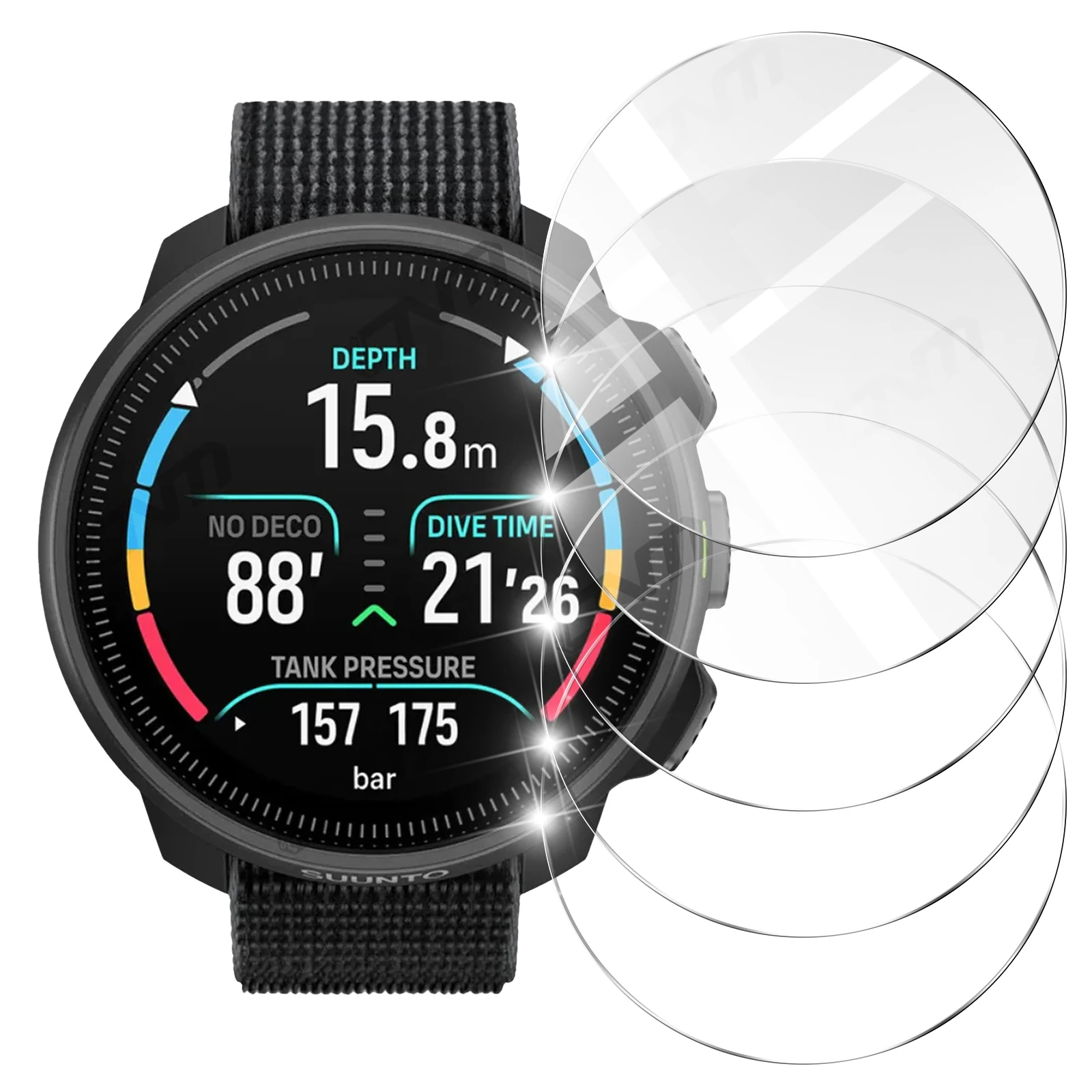 9H Tempered Glass For Suunto Nautic S, Screen Protector Durable Hd Clear Anti-Scratch Protection Film Accessories
9H Tempered Glass For Suunto Nautic S, Screen Protector Durable Hd Clear Anti-Scratch Protection Film Accessories