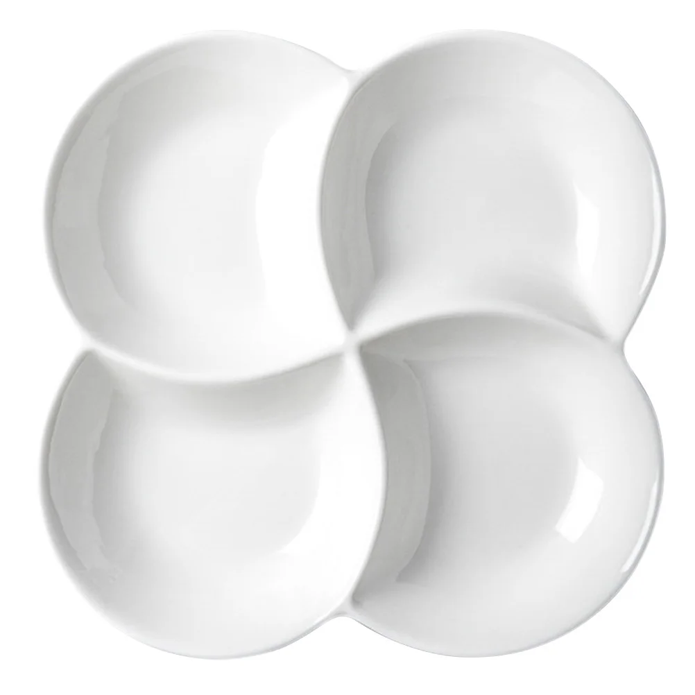 Fruit Snack Tray Melamine Multi-Grid Plate For Candies Nuts Chocolate Storage Serving Dish Household Food Container White
Fruit Snack Tray Melamine Multi-Grid Plate For Candies Nuts Chocolate Storage Serving Dish Household Food Container White