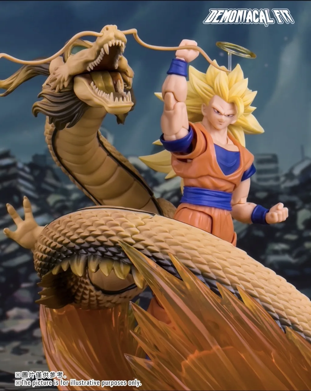 【In Stock 】Demoniacal Fit SSJ3 Goku Figure Dragon Ball Z SHF Super Saiyan Goku Figurine Dragon Blaster Action Figures Model Toy
【In Stock 】Demoniacal Fit SSJ3 Goku Figure Dragon Ball Z SHF Super Saiyan Goku Figurine Dragon Blaster Action Figures Model Toy