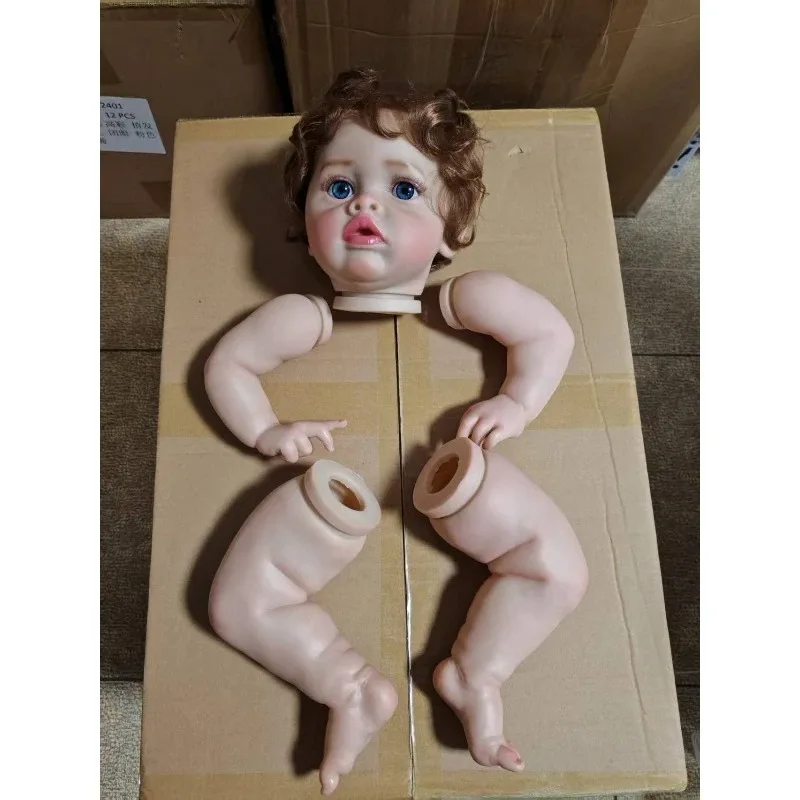 Набор для создания куклы Реборн Бенджамин, 22 дюйма, с кудрявыми волосами, несобранный, DIY, с телом и одеждой
Набор для создания куклы Реборн Бенджамин, 22 дюйма, с кудрявыми волосами, несобранный, DIY, с телом и одеждой