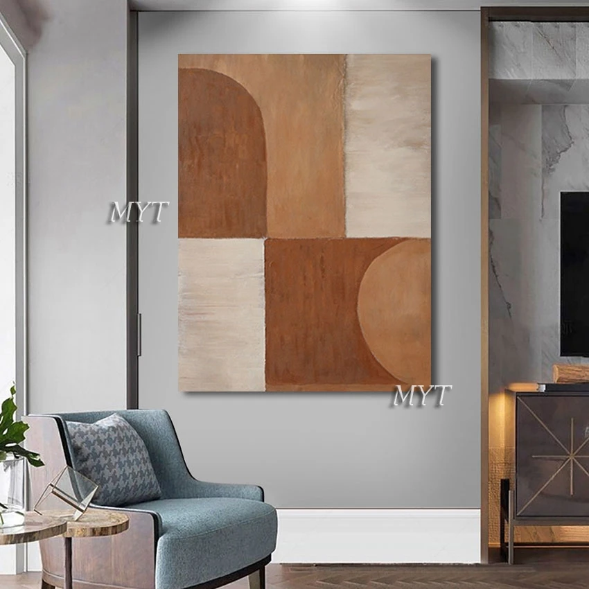 100% Handmade Modern Geometric Abstract Painting Concise Style Canvas Home Decoration Wall Picture For Restaurant No Frame
100% Handmade Modern Geometric Abstract Painting Concise Style Canvas Home Decoration Wall Picture For Restaurant No Frame