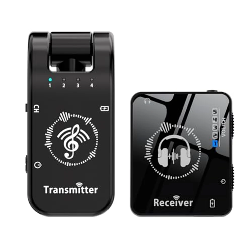 2.4GHz Wireless Earphone Monitor Transmission Set Transmitter Stage Audio Headphone Receiver Professional Sound Quality
2.4GHz Wireless Earphone Monitor Transmission Set Transmitter Stage Audio Headphone Receiver Professional Sound Quality
