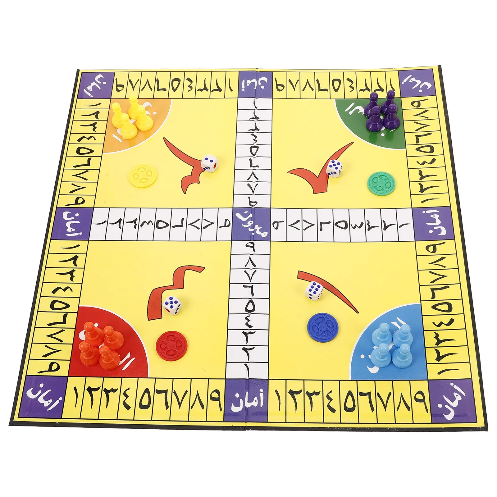 1 Set Arabic Flying Chess Game Board Game For Kids Promotes Strategic Thinking And Family Interaction Portable Board
1 Set Arabic Flying Chess Game Board Game For Kids Promotes Strategic Thinking And Family Interaction Portable Board