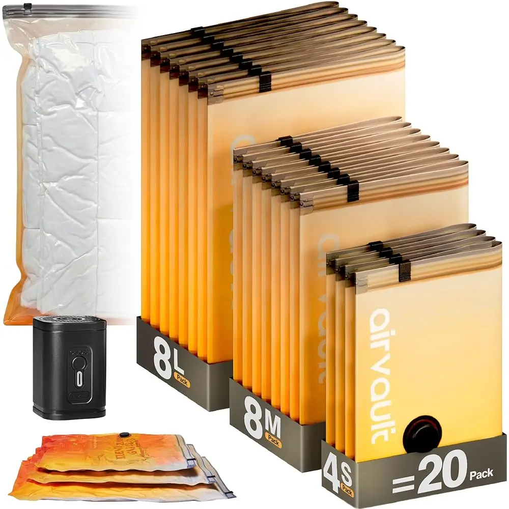 Free ShippingAirVault Vacuum Storage Bags for Travel & Home - Space Saver Compression Packing Bags Set for Clothes, Blankets &
Free ShippingAirVault Vacuum Storage Bags for Travel & Home - Space Saver Compression Packing Bags Set for Clothes, Blankets &