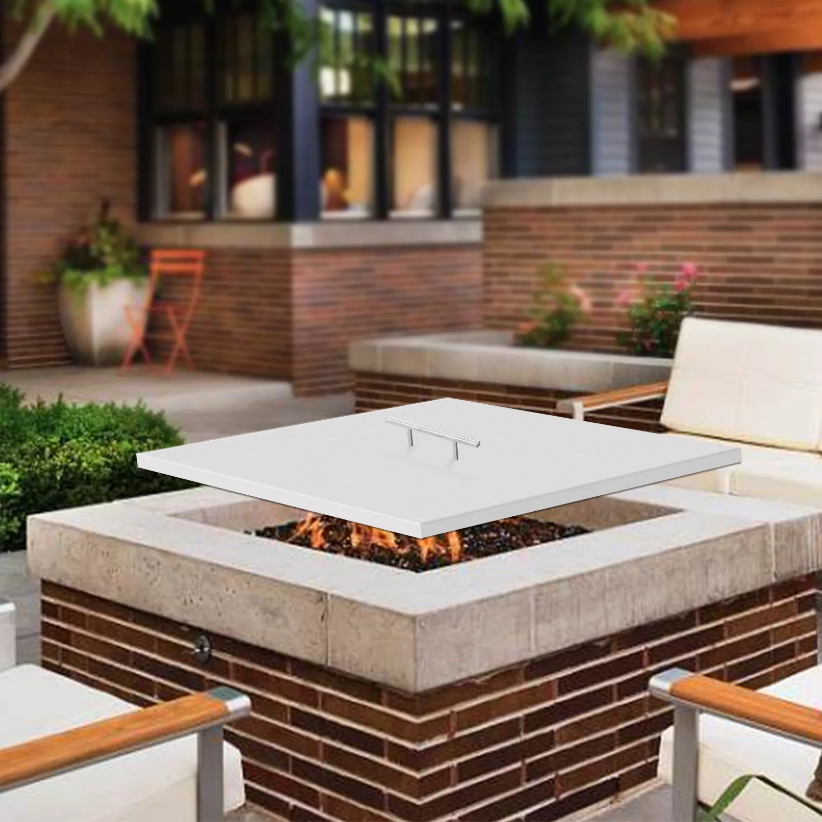 Серебряная квадратная крышка костра (ручка в комплекте) — предварительно просверленные отверстия, быстрая установка, теплоизолированная ручка, защита от ожогов
Серебряная квадратная крышка костра (ручка в комплекте) — предварительно просверленные отверстия, быстрая установка, теплоизолированная ручка, защита от ожогов