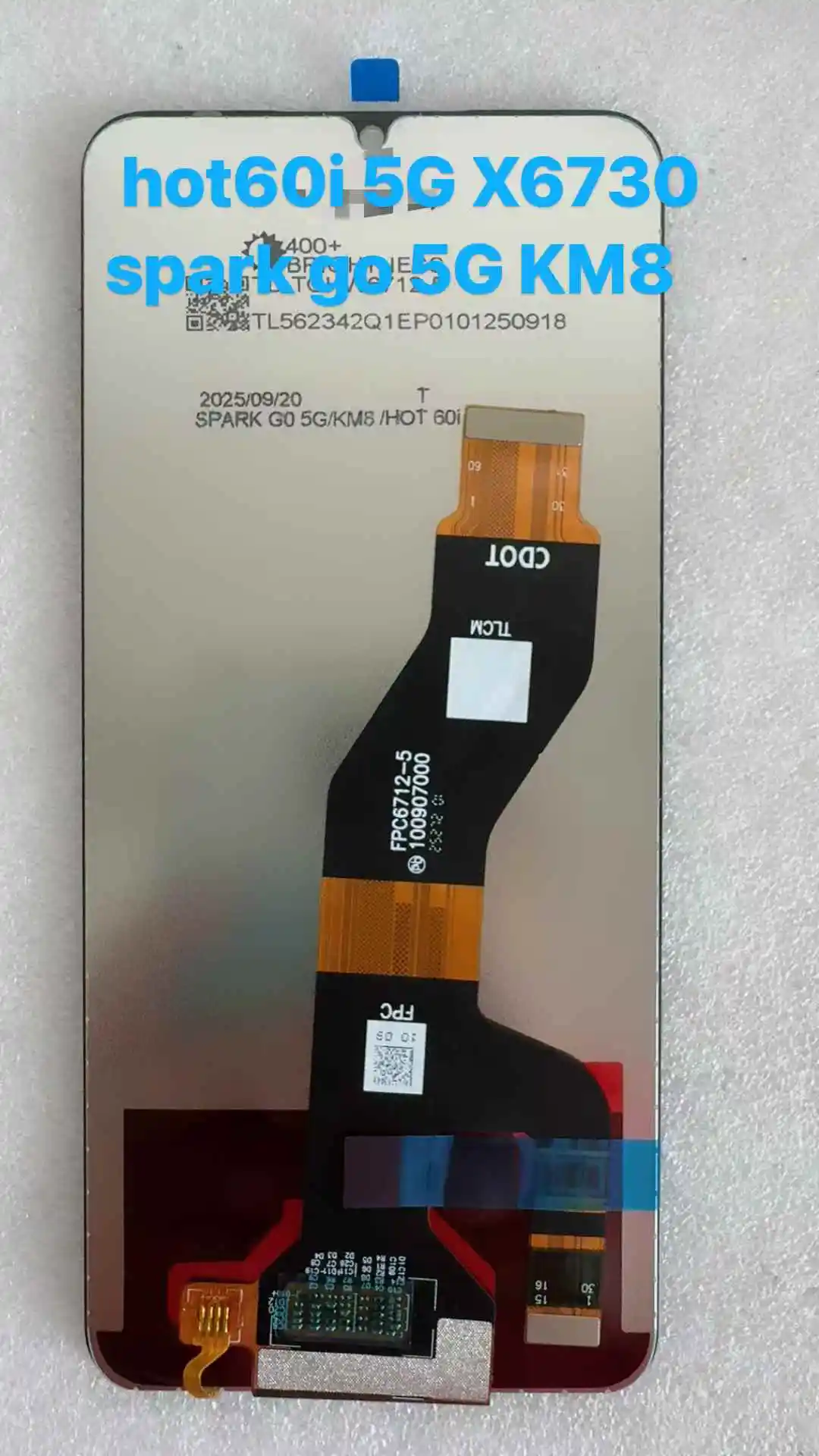 100% compatible for infinix Hot 60i LCD display to replace damaged phone screens for infinix Hot 60i
100% compatible for infinix Hot 60i LCD display to replace damaged phone screens for infinix Hot 60i