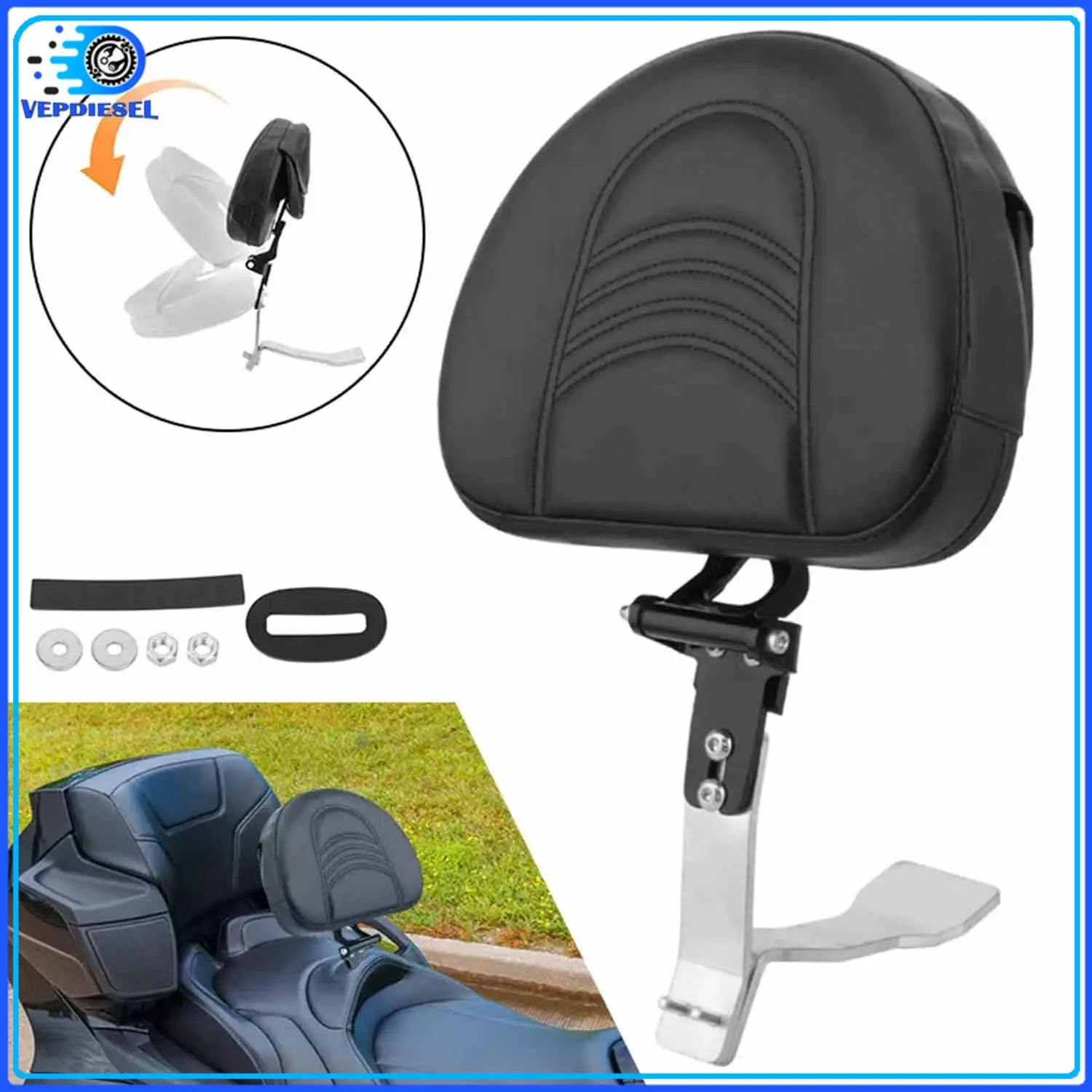 1 шт. черная передняя спинка водителя, подходит для Can Am Spyder RT SE6 RT SE6 2008-2017, детали мотоцикла
1 шт. черная передняя спинка водителя, подходит для Can Am Spyder RT SE6 RT SE6 2008-2017, детали мотоцикла