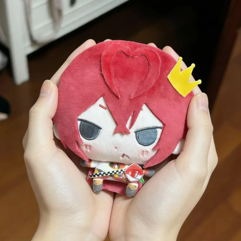 New 10cm Twisted Wonderland Riddle Rosehearts Plush Keychain Mini Cotton Doll with Crown Bag Pendant Anime Fans Collection Gift
New 10cm Twisted Wonderland Riddle Rosehearts Plush Keychain Mini Cotton Doll with Crown Bag Pendant Anime Fans Collection Gift