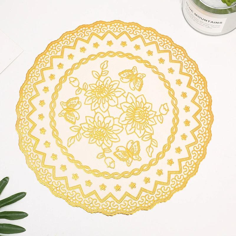 1pcs Insulation Mat European Food Cushion Plate Cutlery Cup Cushion PVC Coaster Table Mat Placemat Bowl Mats Dining Table Mat
1pcs Insulation Mat European Food Cushion Plate Cutlery Cup Cushion PVC Coaster Table Mat Placemat Bowl Mats Dining Table Mat