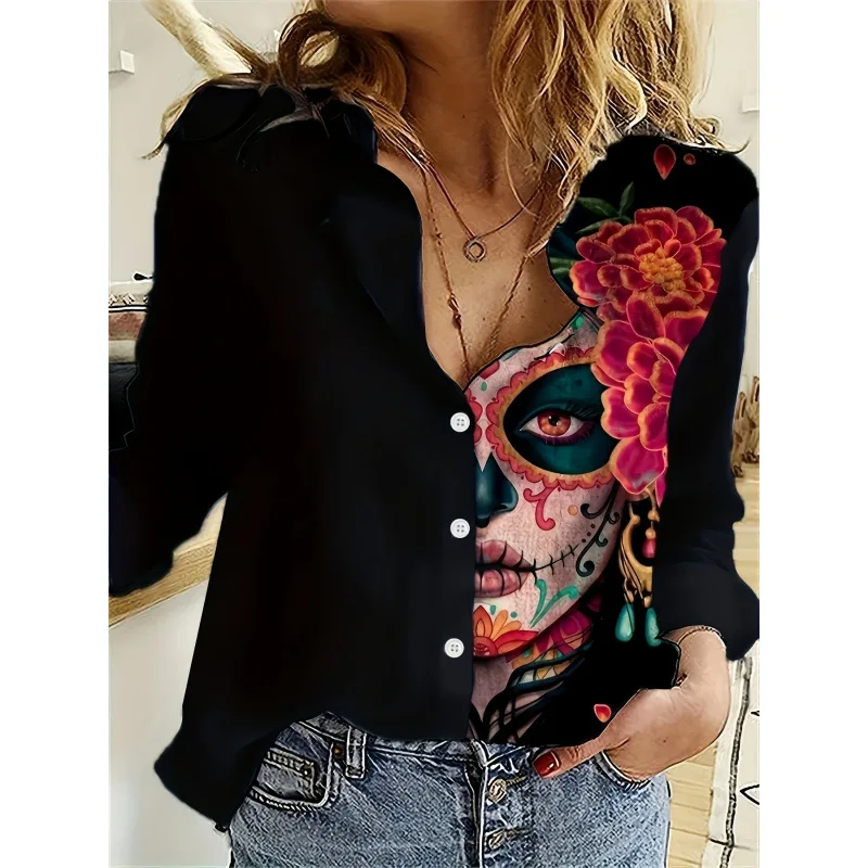 Loose Floral Women's Shirt Female Loose Floral Print Casual Shirt Spring Season Deformation Resistant Other Material 100%
Loose Floral Women's Shirt Female Loose Floral Print Casual Shirt Spring Season Deformation Resistant Other Material 100%