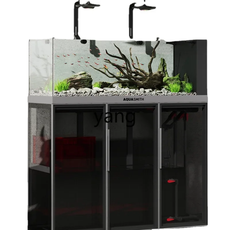 Yhl Flow Tank Fish Tank Full Set Landscape Living Room Glass Ecological Aquarium Bottom Filter Super White Tank Household
Yhl Flow Tank Fish Tank Full Set Landscape Living Room Glass Ecological Aquarium Bottom Filter Super White Tank Household