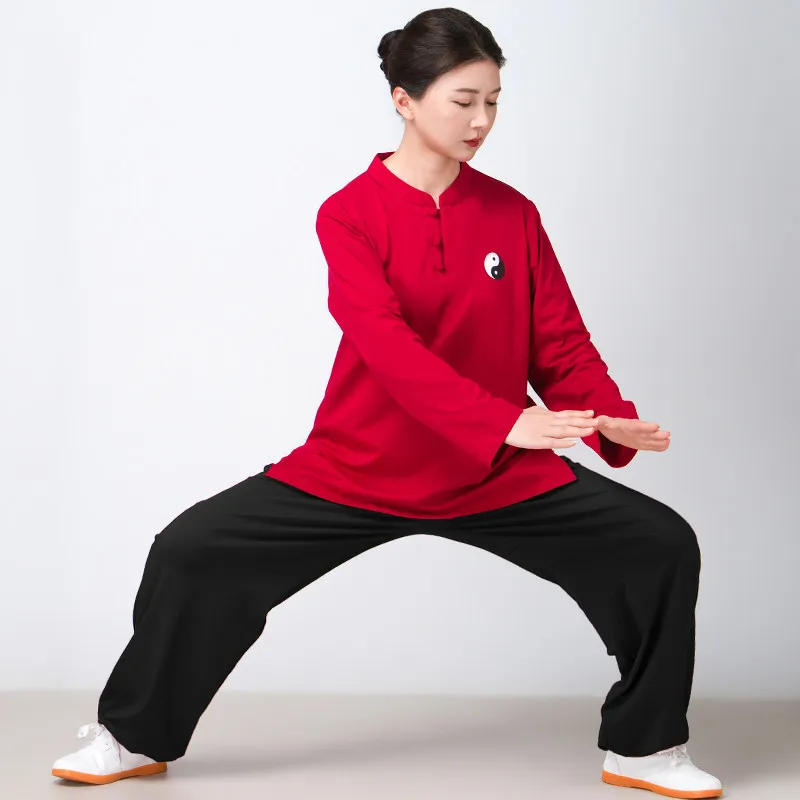 2026 New Tai Chi Clothing Breathable Cotton T-shirt Baduanjin Martial Arts Summer Set for Women Men
2026 New Tai Chi Clothing Breathable Cotton T-shirt Baduanjin Martial Arts Summer Set for Women Men