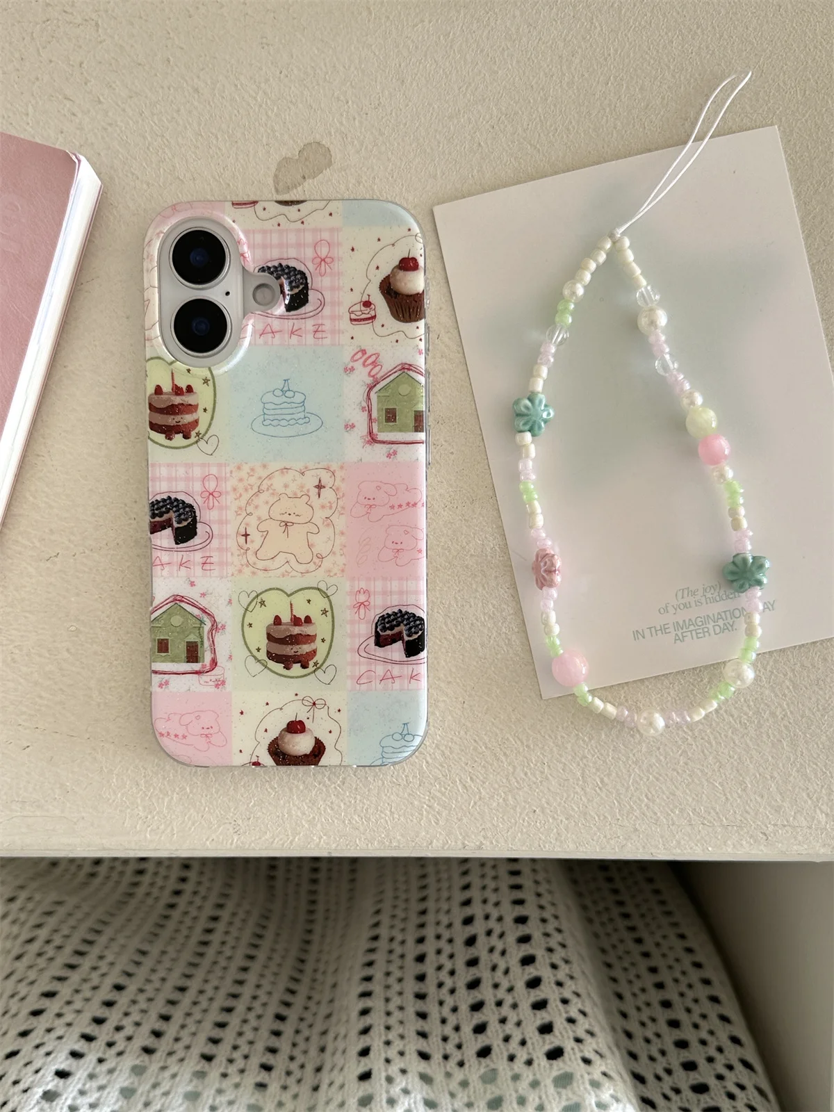 Ins cute cat label pink sweet cake cherry bow phone case imd capa for iphone 15 promax 16 14 13 pro max back cover
Ins cute cat label pink sweet cake cherry bow phone case imd capa for iphone 15 promax 16 14 13 pro max back cover